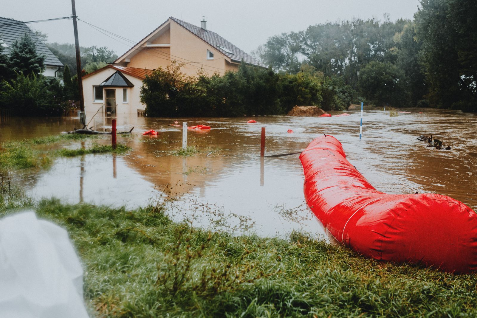 Flash flooding and rising water